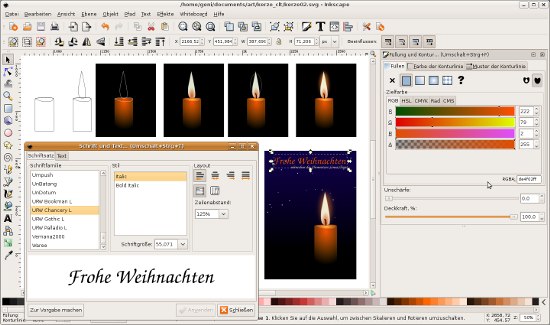Screenshot Inkscape