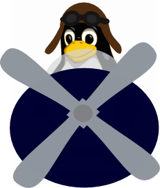 Überflieger Tux