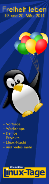 Chemnitzer Linux-Tage am 19./20.03.2011