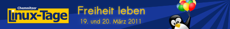 Chemnitzer Linux-Tage am 19./20.03.2011