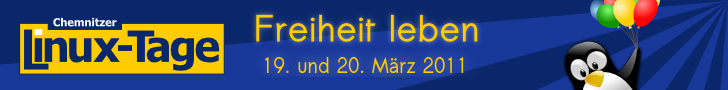 Chemnitzer Linux-Tage am 19./20.03.2011