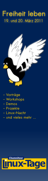 Chemnitzer Linux-Tage am 19./20.03.2011