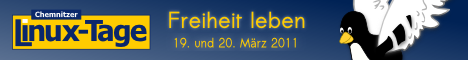 Chemnitzer Linux-Tage am 19./20.03.2011