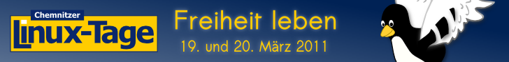 Chemnitzer Linux-Tage am 19./20.03.2011