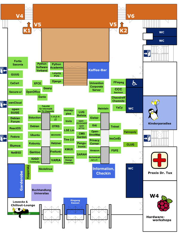 Standplan Untergeschoss