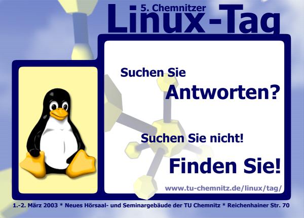 5th Chemnitzer Linux-Tag - 1st and 2nd March 2003